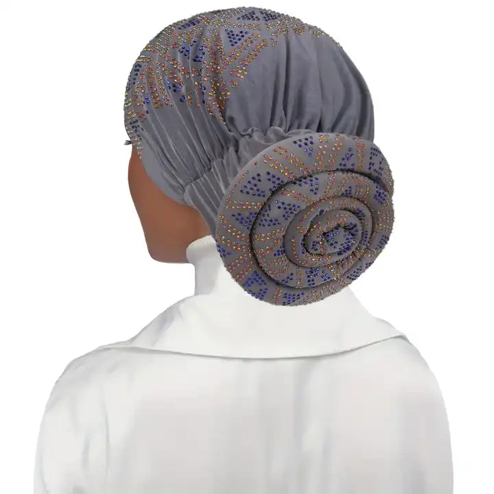Dazzle Pre-Knotted Turban Wrap